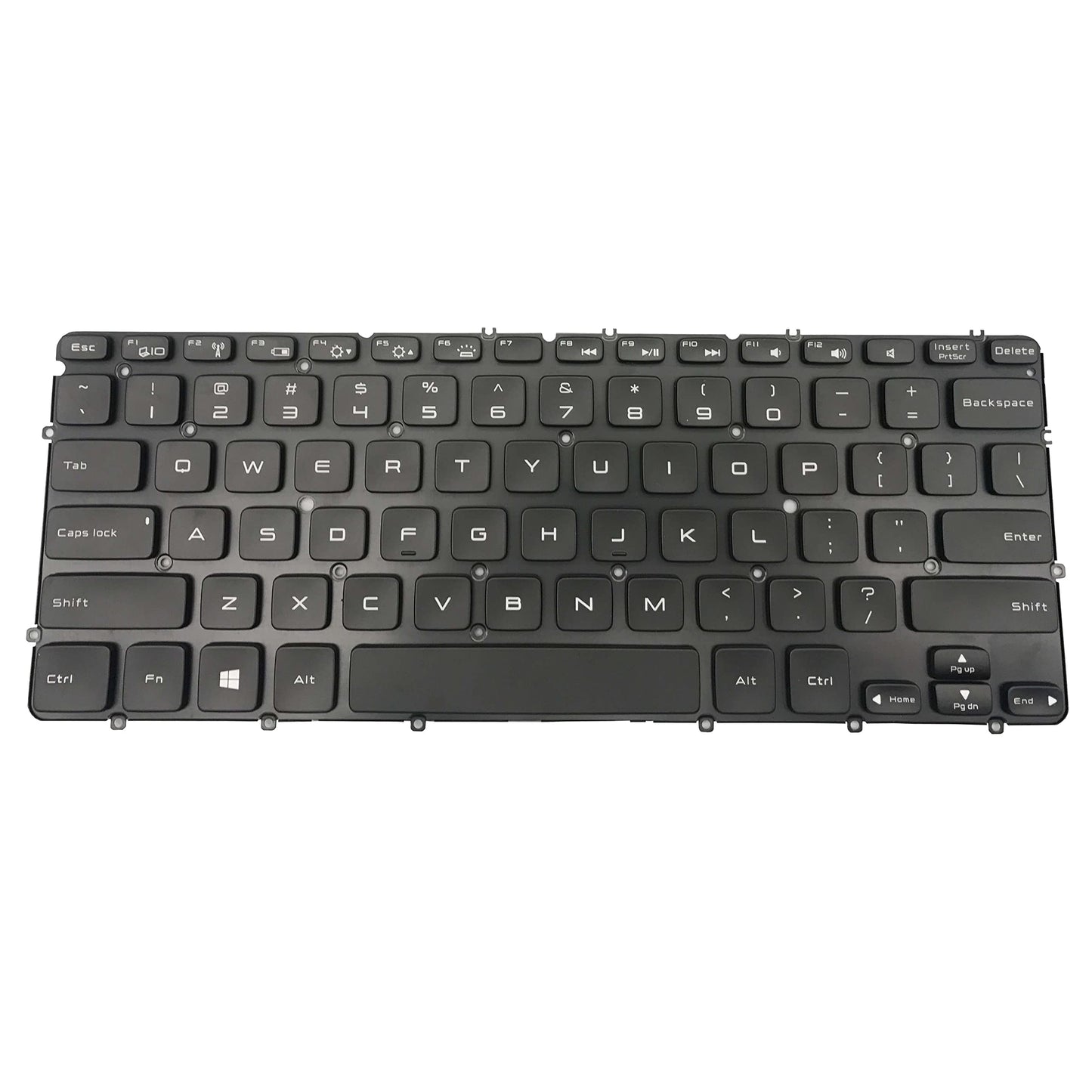 USA with Screwdriver: US Layout Laptop Keyboard for Dell XPS 12 L221X 9Q23 9Q33 9Q34 for Dell XPS 13 9333 L321X L322 L322X (Year 2012) Black Frameless