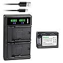 Kastar 1-Pack IA-BP105R Battery and LTD2 USB Charger Replacement for Samsung HMX-F800BN/XAA, HMX-F800SN/XAA, HMX-F90, HMX-F90BN, HMX-F90BN/XAA