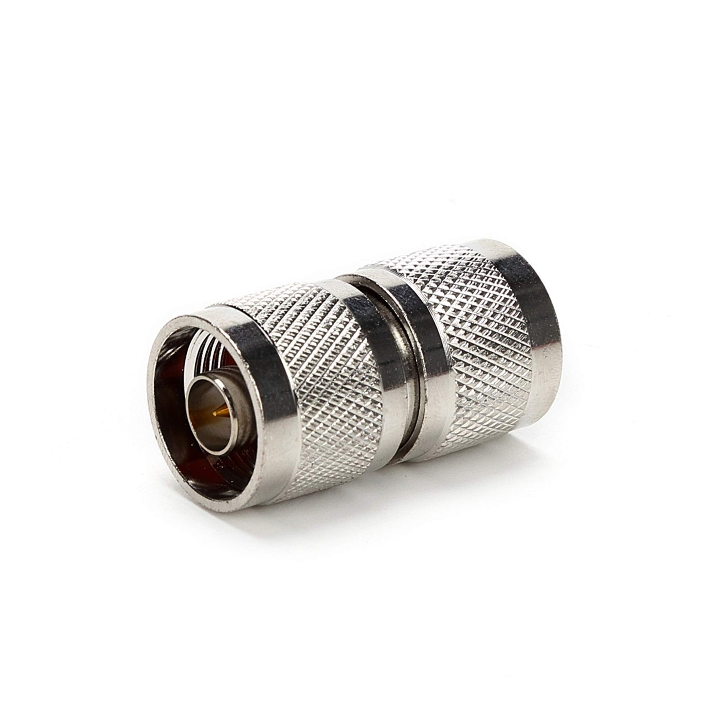 TLS.eagle N Type Connector Male to Male RF Coax Cable Adapter Barrel Connectors Double Male Plug Pack of 2