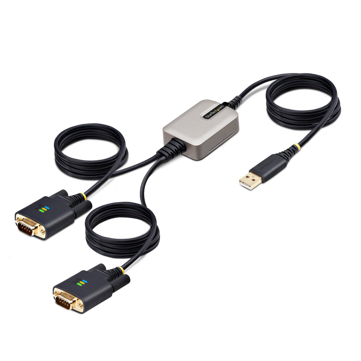 StarTech 13ft/4m 2-Port USB to Serial Adapter Cable (2P6FFC-USB-SERIAL)