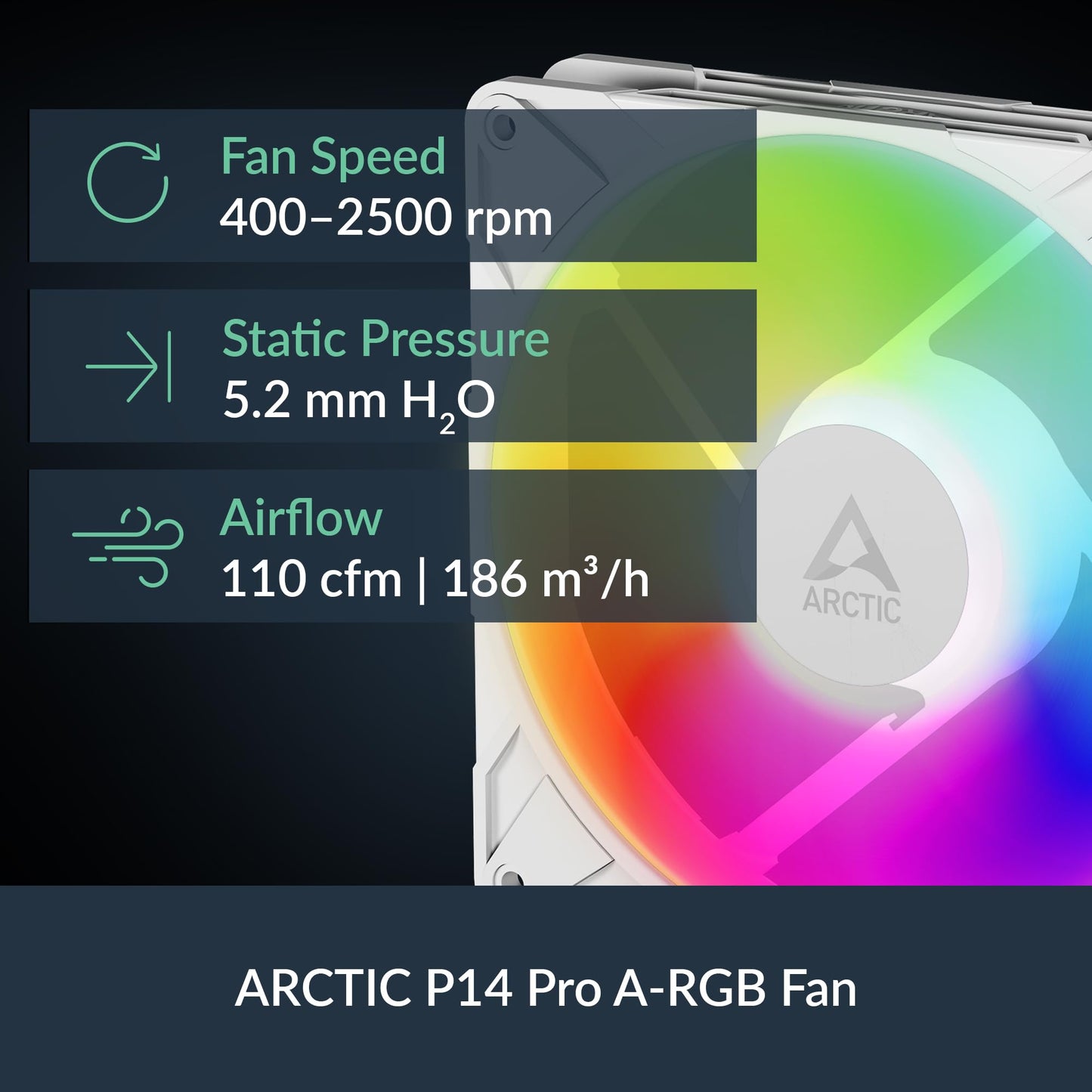 ARCTIC Liquid Freezer III Pro 420 A-RGB - AIO CPU Cooler, 3 x 140 mm Water Cooling, 38 mm Radiator, PWM Pump, VRM Fan, AMD AM5/AM4, Intel LGA1851/1700