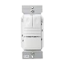 Watt Stopper PW-302-W 2 Relay Wall Switch Occupancy Sensor, 120/277V 1200W White