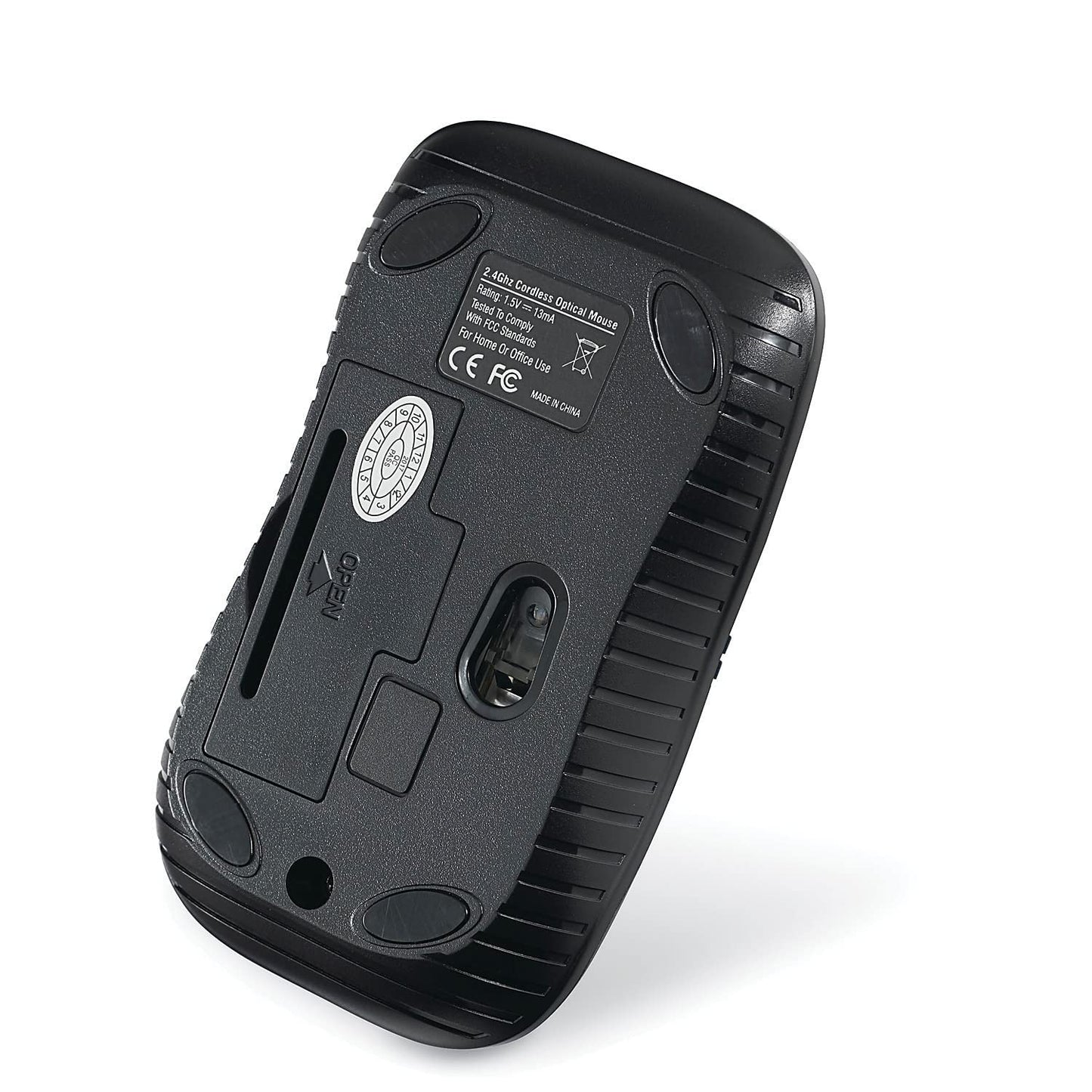 Verbatim Wireless Notebook Optical Mouse, Commuter Series - Matte Black