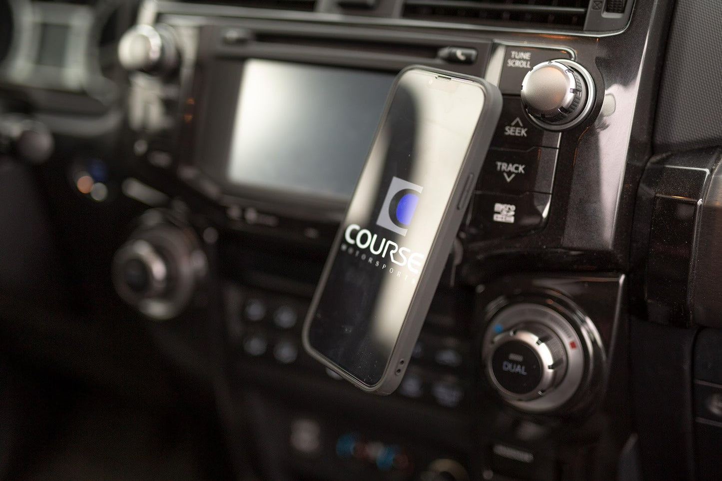 Course Motorsports Direct Fit Phone Mount - Toyota 4Runner (2010-Present) Magsafe Head - Non Charging Right