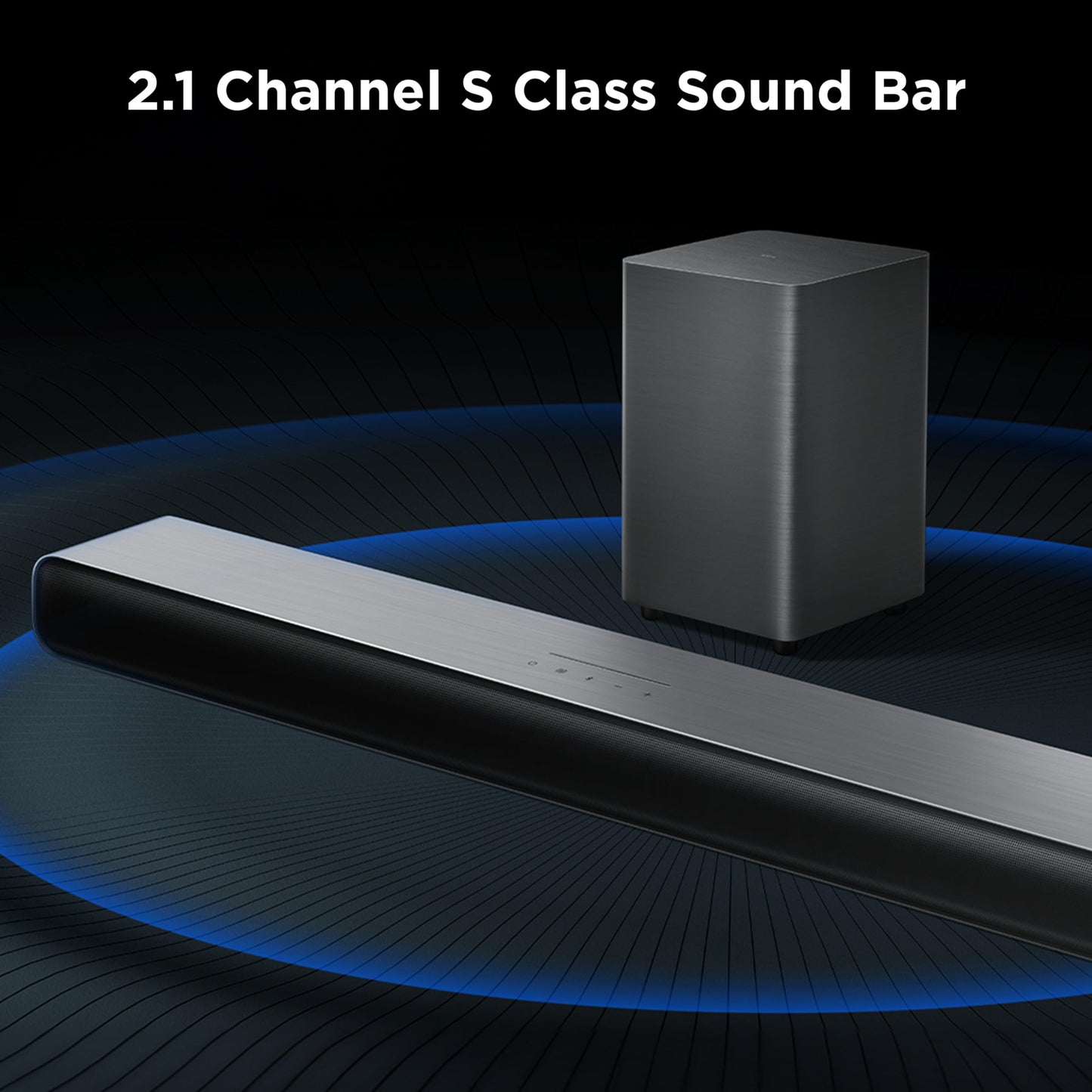TCL S55H 2.1 Sound Bar with Wireless Subwoofer for Smart TV | Dolby Atmos DTS:X Auto Room Calibration| 220W Power Wireless Bluetooth Home Theater