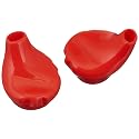 Yurbuds Red Earbud Covers Size 5, Most Popular Standard, Slips On Any Earbud-Style Headphones, Twist Lock Never Fall Out