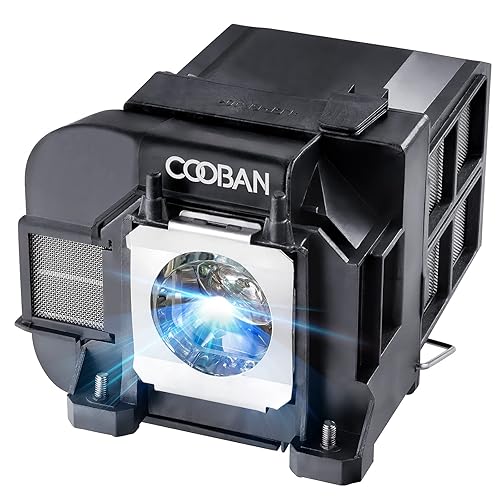 COOBAN for ELPLP77 /V13H010L77 Replacement Projector Lamp Bulb with Housing for Epson PowerLite 1975W 1980WU 1985WU 4650 4770W 4750W 4855WU G5910 Home