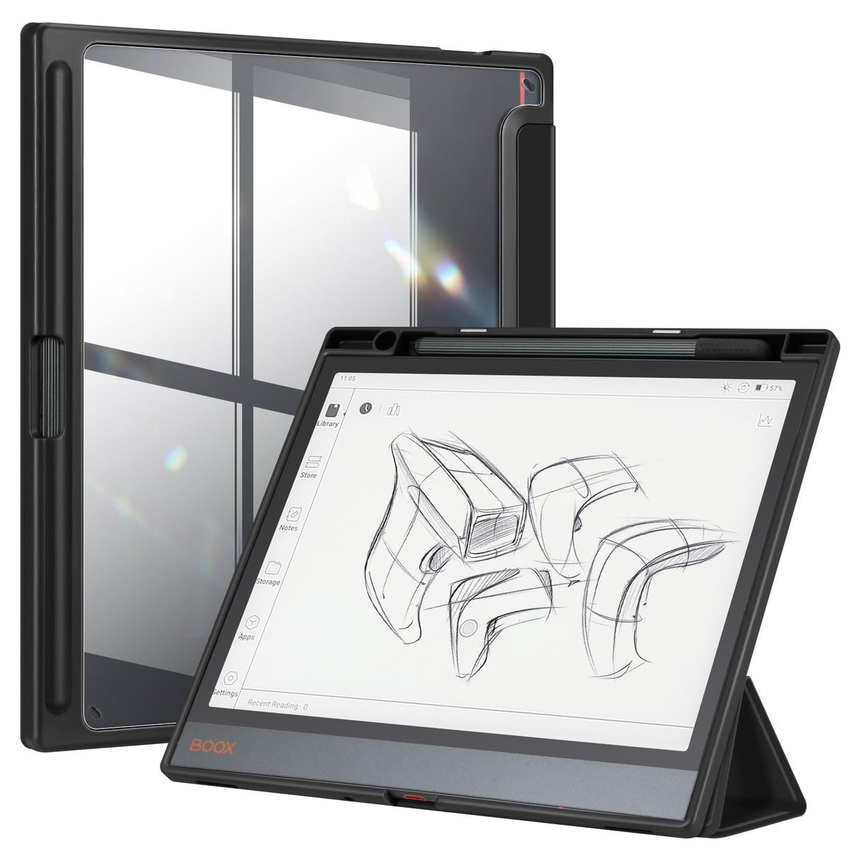 Fintie Case for 10.3" Boox Note Air4 C /Air3 C /Air3 B/W ePaper, Black
