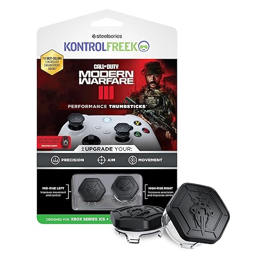 KontrolFreek Call of Duty: Modern Warfare III Performance Thumbsticks for Xbox One (XB1) and Xbox Series X (XBX) | 1 High-Rise, 1 Mid-Rise |