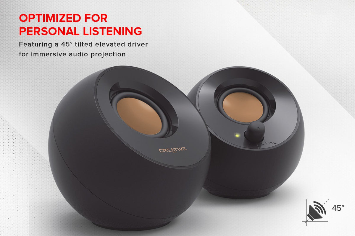 CREATIVE PEBBLE White (51MF1680AA001) (054651192133) (Creative Labs)