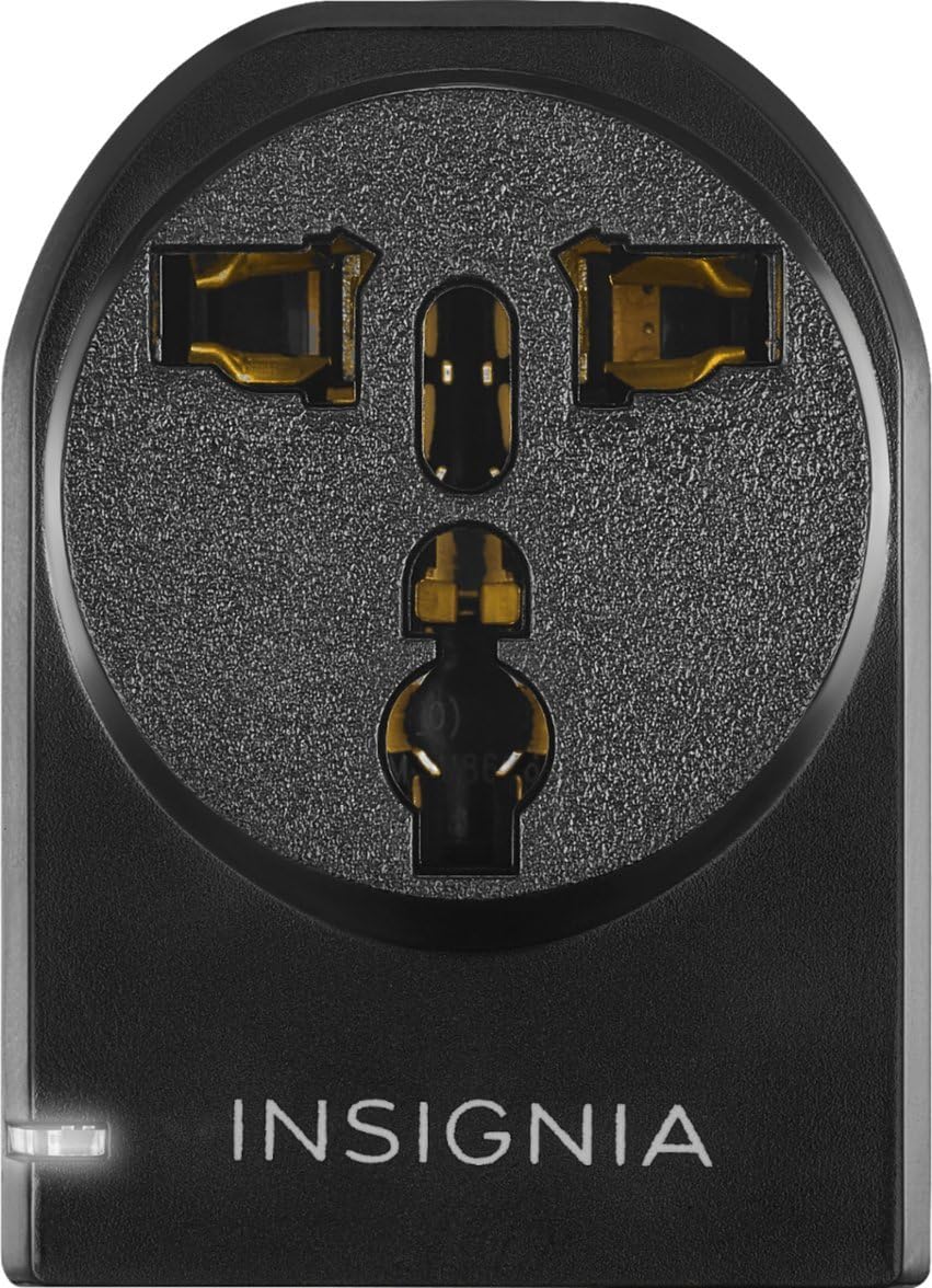 Insignia Grounded Travel Adapter