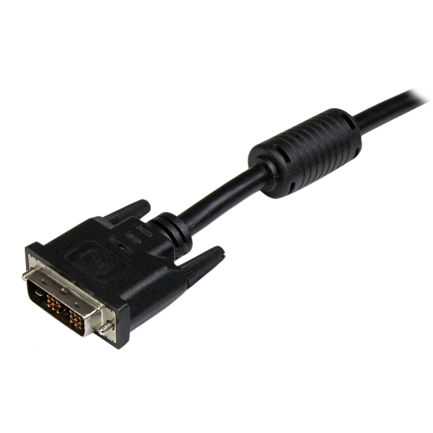 StarTech.com 5m DVI-D Single Link Cable - M/M DVI-D Monitor Cable - DVI-D 1920x1200 Cable - Video Monitor Cable M/M - Black 5 Meter (DVIDSMM5M)