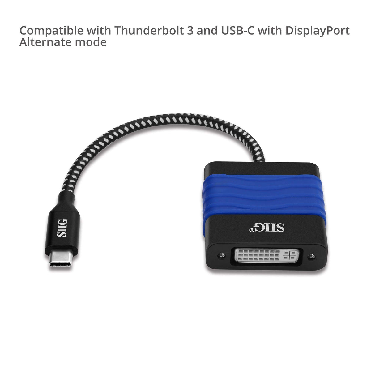 SIIG USB-C to DVI Adapter, CB-TC0711-S1