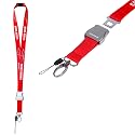Novah Cabin Crew Lanyard (red)