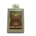 Heyday Cell Phone Wallet Pocket Card Holder Tan Crocodile Universal
