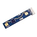XICOOLEE Microwave Radar Sensor Module LD2410, 24GHz ISM Band, Human Presence Motion Sensing Module, Non-Contact Monitoring Detector, Horizontal