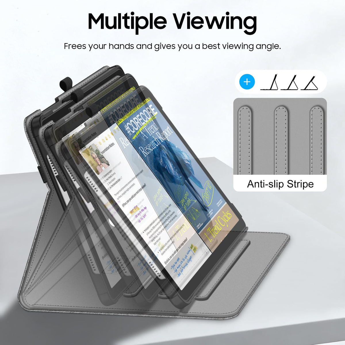 Fintie Multi-Angle Viewing Case for Samsung Galaxy Tab A11+/ A9+ 11 Inch