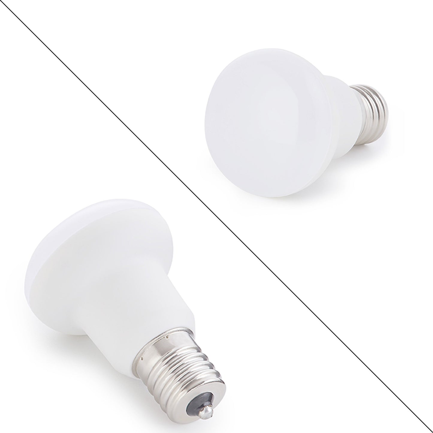YMZM R14 LED Bulbs Intermediate R14 E17 3W (25Watt Halogen Bulb Equivalent) 5000K Daylight White Light Non Dimmable 120Volt, E17 Base, 300lumens 120