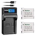 Kastar Battery (X2) & LCD Slim USB Charger for Canon NB-11L and PowerShot SX410 IS SX400 IS ELPH 170 IS 340 HS 320 HS 130HS 110 HS 1150 HS A2300 IS