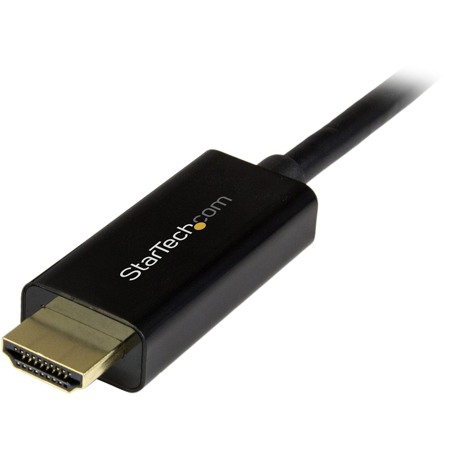 StarTech.com 3ft (1m) DisplayPort to HDMI Cable - 4K 30Hz - DisplayPort to HDMI Adapter Cable - DP 1.2 to HDMI Monitor Cable Converter - Latching DP