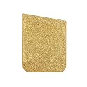 CUBE Stick On - Ultra-Thin Wallet/Card Holder for iPhone/Samsung/LG & More - Golden Glitter