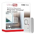 UltraPro Personal Security Window and Door Alarm, 1 Pack, DIY Protection, Burglar Alert, Wireless Chime/Alarm, Easy Installation, Home Security, Ideal