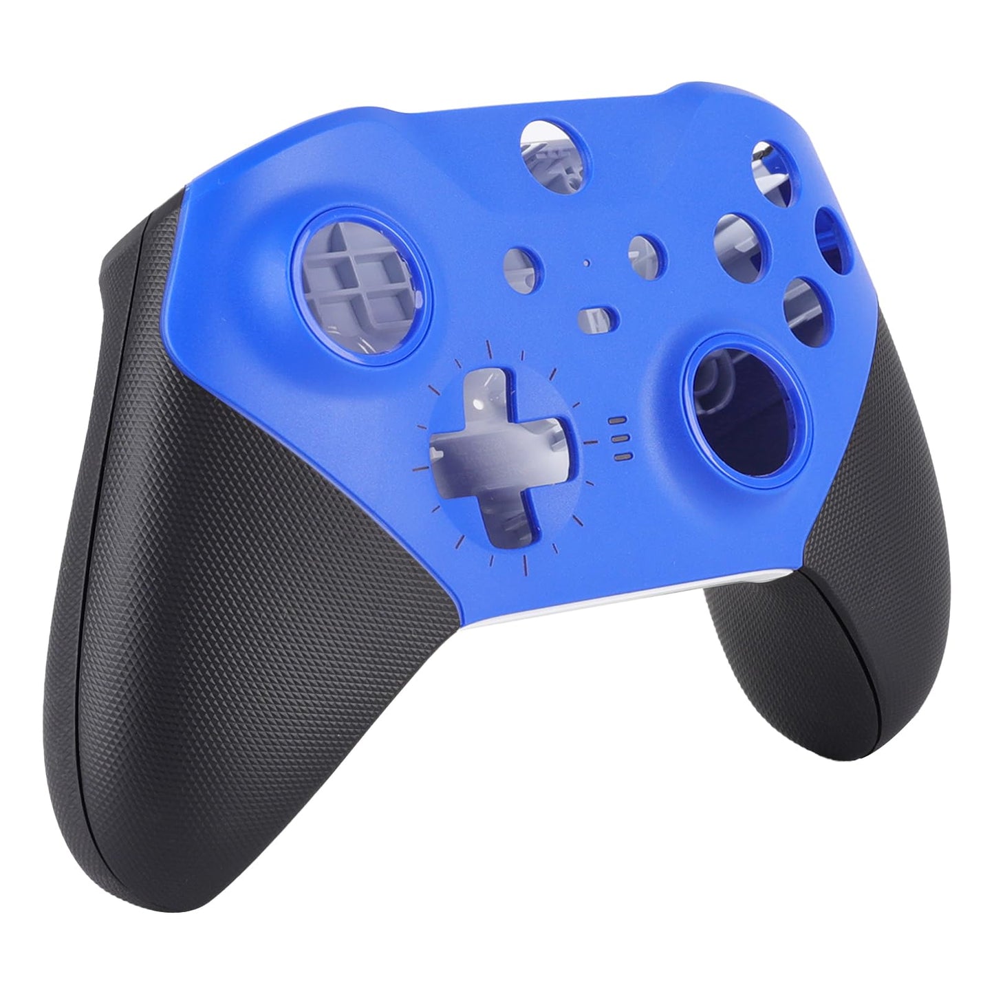 Front and Back Housing Shell Replacement Kit for Xbox Elite Series 2 Controller - Includes Faceplate, Grip Cover, and Repair Tools (Blue)