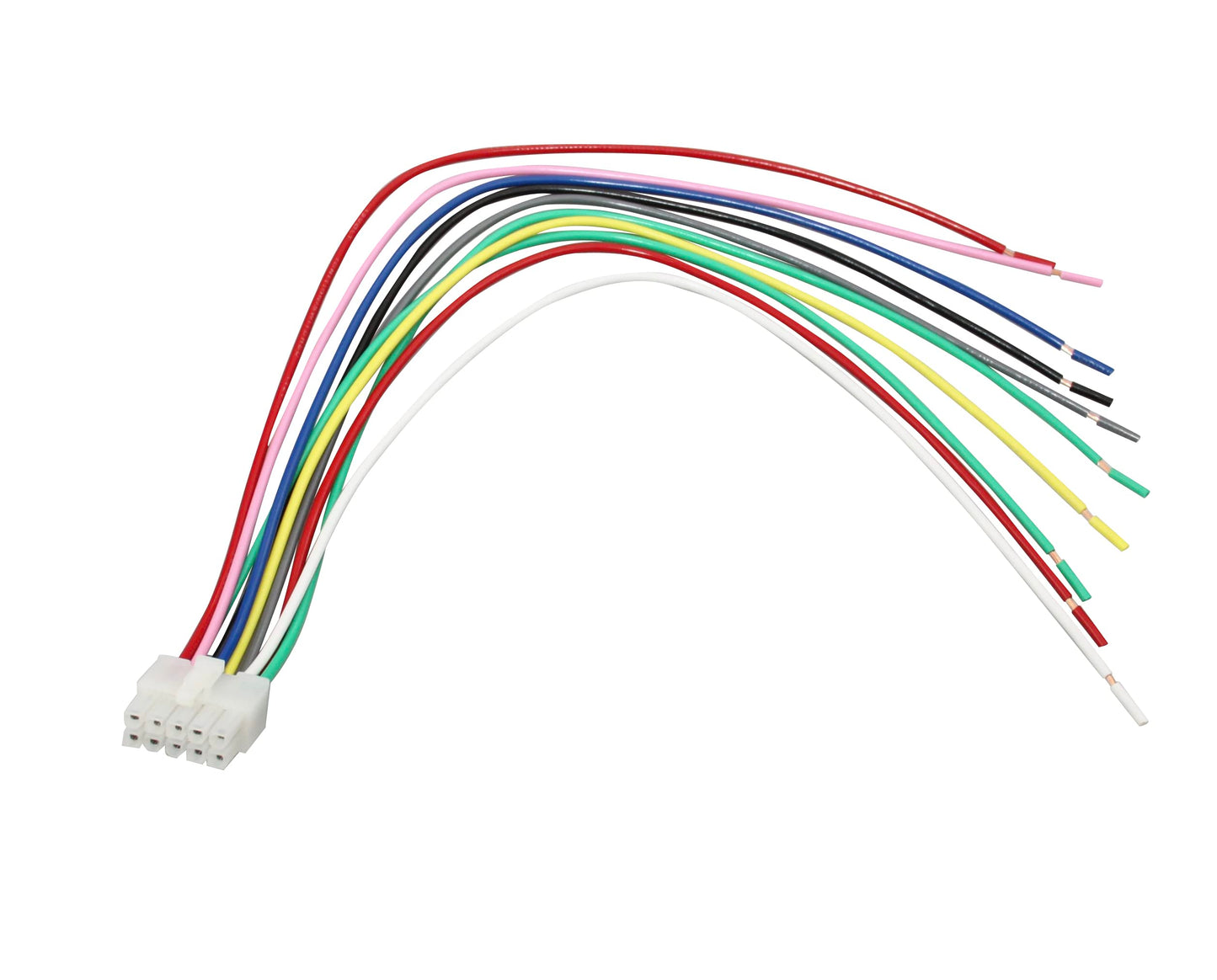 YONGJIANGXIA 10-Pin Speaker High Level Input Plug Compatible with Alpine Amplifier MRV MRP V12 V-Power Flex
