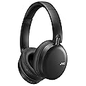 JVC Noise Cancelling Wireless Headphones, Bluetooth 5.0, 42 Hour Rechargeable Battery, Voice Assistant Compatible, Two-Way Foldable Design - HAS91NB…
