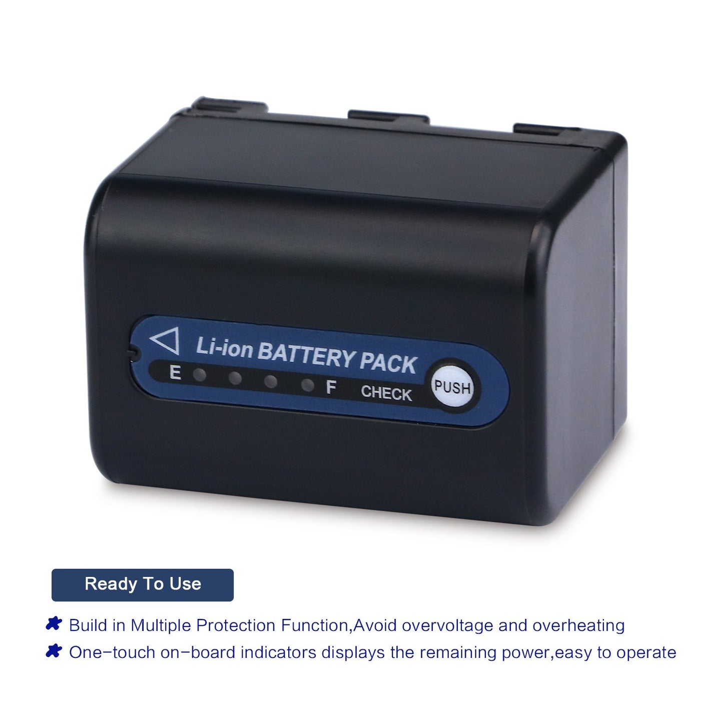 melasta 7.2V 3000mah Li-ion NP-QM71 Battery Compatible with Sony Camcorder NP-QM70 QM71D NP-FM50 NP-FM30 NP-FM70 NP-FM71 NP-FM90 Camera