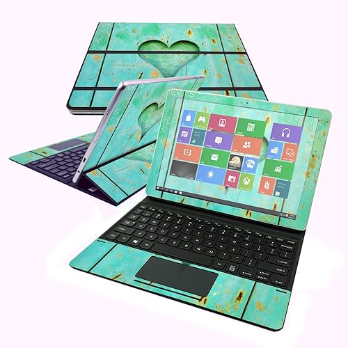 MightySkins Skin Compatible with Samsung Galaxy Book 10.6" - Heartwood | Protective, Durable, and Unique Vinyl Decal wrap Cover | Easy to Apply…