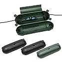 4-Pack Outdoor Extension Cord Safety Covers with Waterproof Seal, Rain and Snowproof Electrical Junction Box for Outdoor Plugs, Sockets, Electrical
