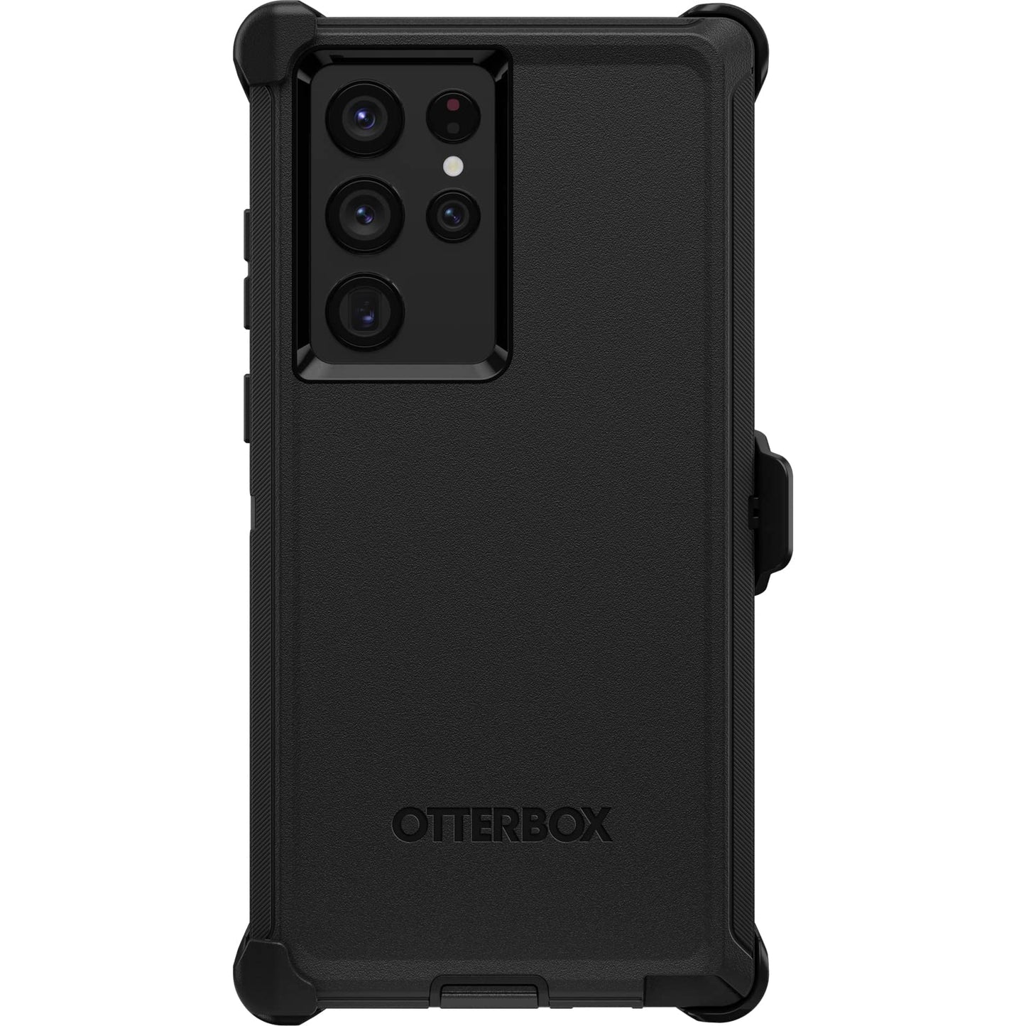 OtterBox Galaxy S22 Ultra Defender Series Case - FORT BLUE, rugged & durable, with port protection, includes holster clip kickstand