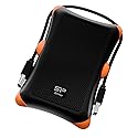 Silicon Power 1TB External Hard Drive Armor A30, Shockproof USB 3.0 for Xbox PS4 and PS5 Black
