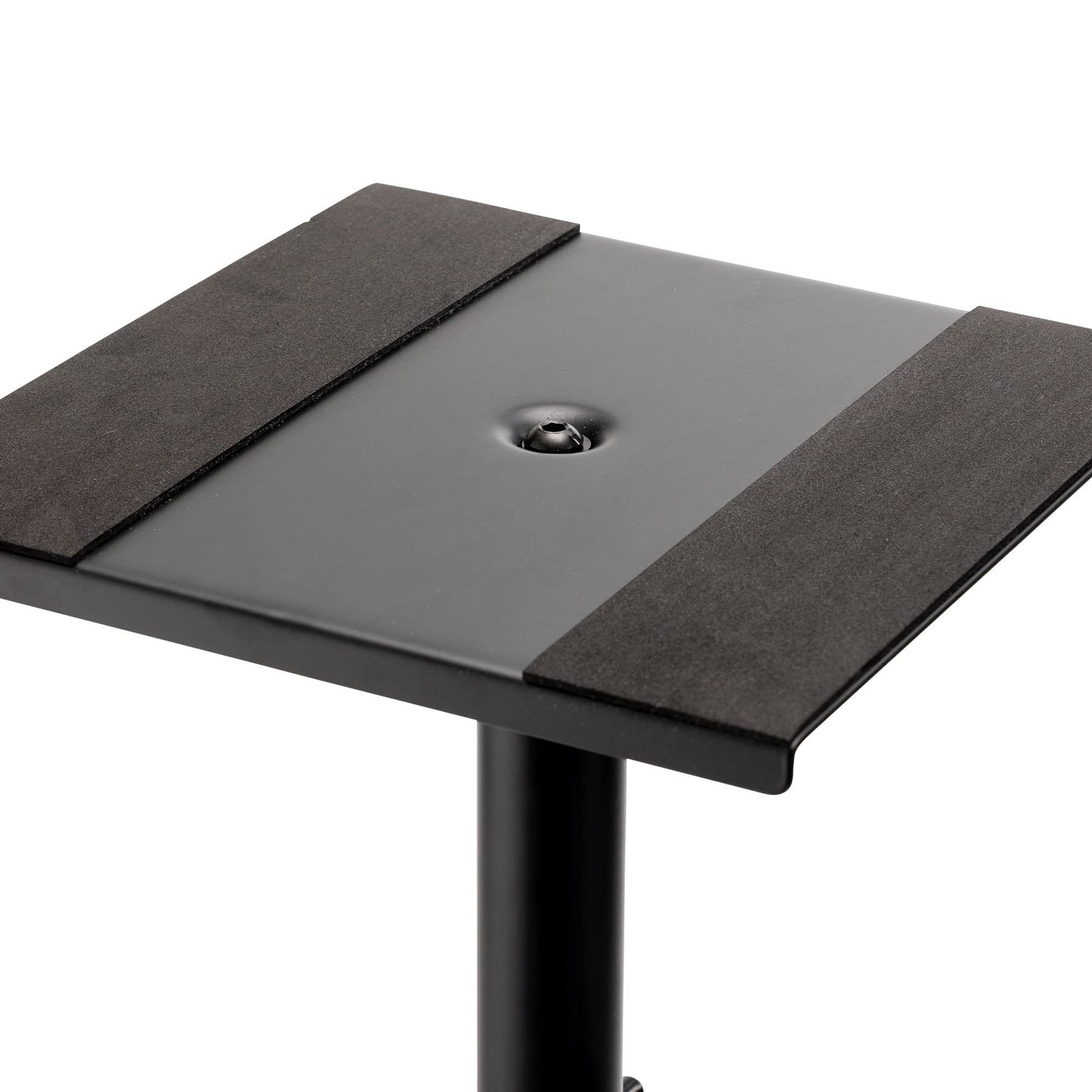 On-Stage SMS6600-P Hex-Base Monitor Stands Pair(Height-Adjustable Pedestal Studio Speaker Stands, Locking Pin, Hexagonal Base, Steel Construction