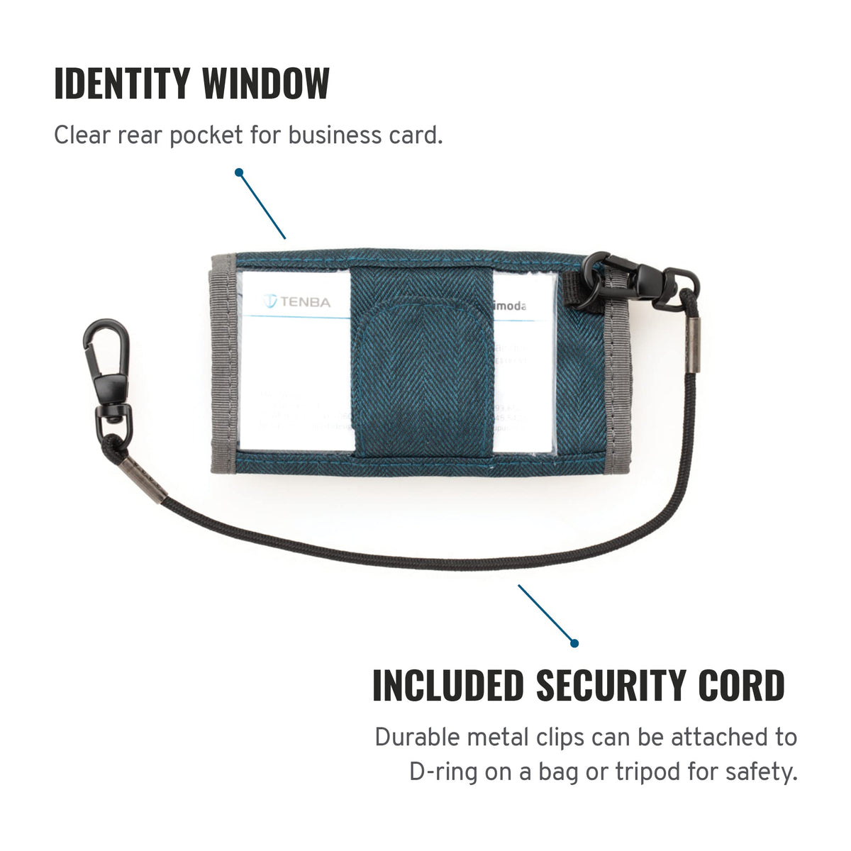Tenba Tools Reload SD6+CF6 Card Wallet - Blue (636-637)