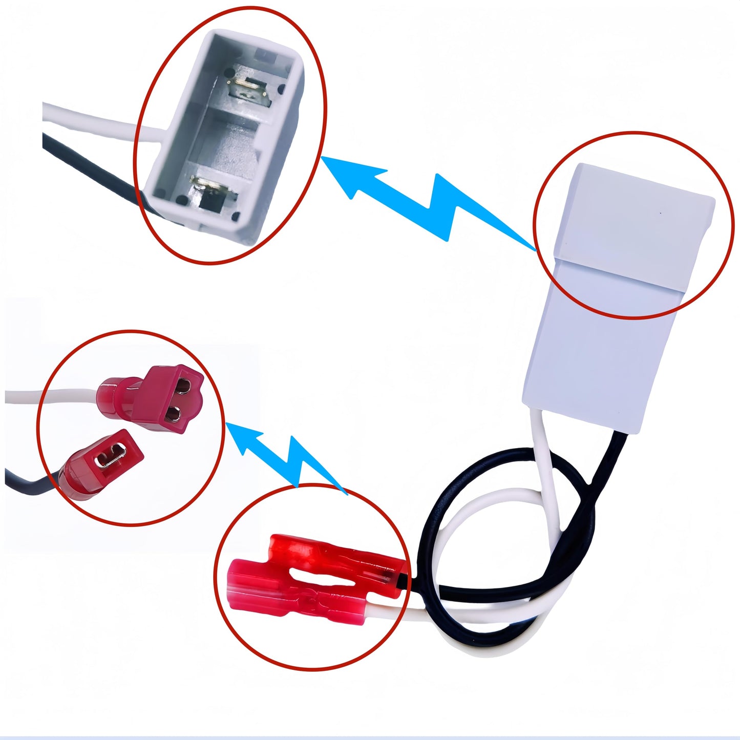 Losato 72-7800 Speaker Adapter, Suitable for The Front and Rear Door Speaker Adapter Harnesses, Speaker Harnesses, Adapter connectors, and Adapter