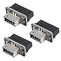 XIITIA 3pcs Vertical USB C Header Adapter, USB Front Panel Adapter, USB 3.1 Key-A Type-E to USB 3.0 20Pin Header Converter for Type C Motherboard