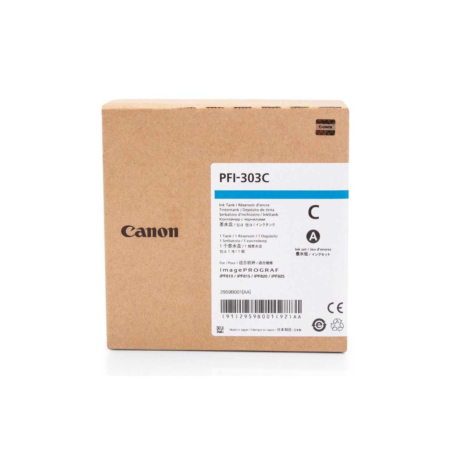 Canon CNM2959B001AA - 2959B001 PFI-303C Printer Ink