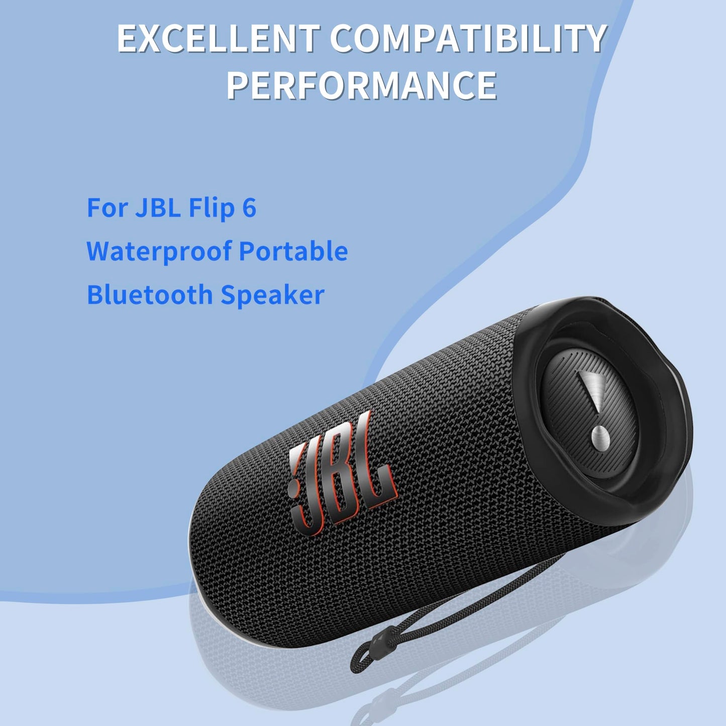 TZRONG 4800mAh GSP-1S2P-F6D Replacement Battery for JBL Flip 6 Waterproof Portable Bluetooth Speaker with Repair Tool Kits