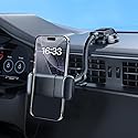 OATSBASF Gooseneck Phone Mount for Car, 360° Rotation Car Phone Holder Mount Dashboard Windshield Strong Suction Cup Cell Phone Holder Car Truck
