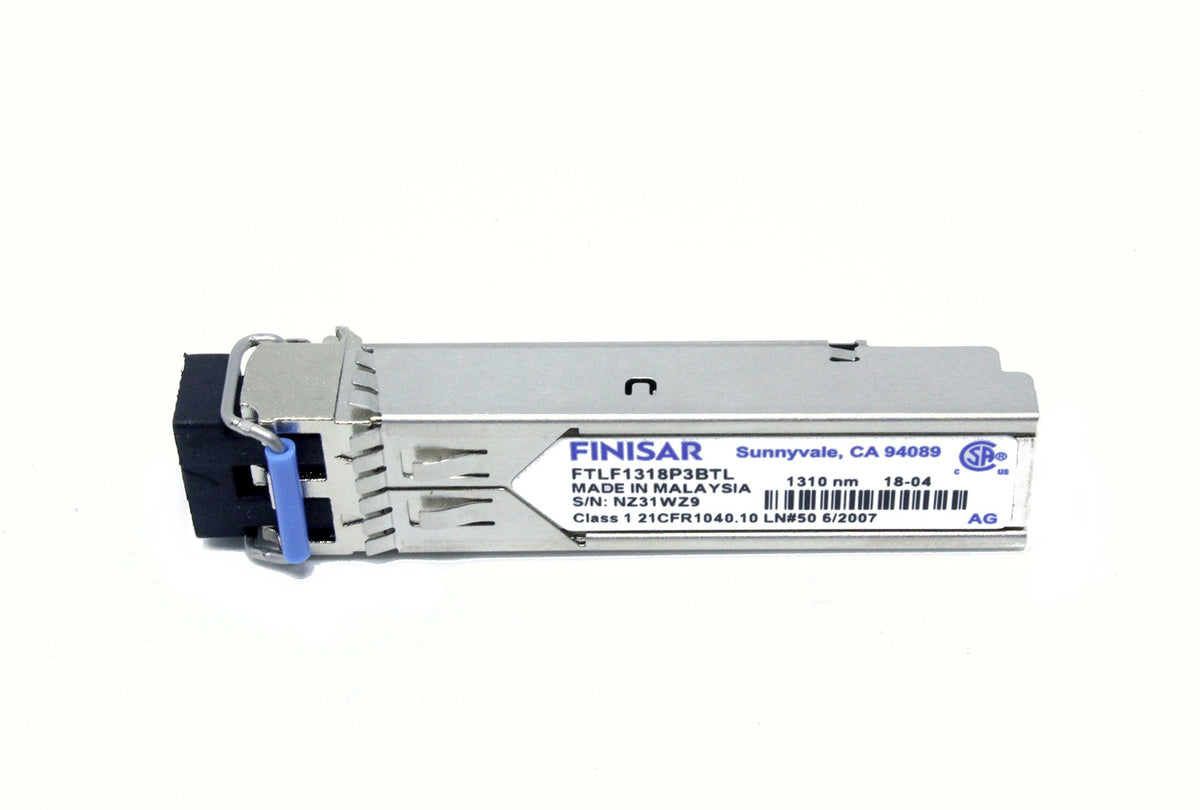 Finisar Industrial Temperature 1.25 Gb/s RoHS Compliant Long-Wavelength Pluggable SFP Transceiver FTLF1318P3BTL