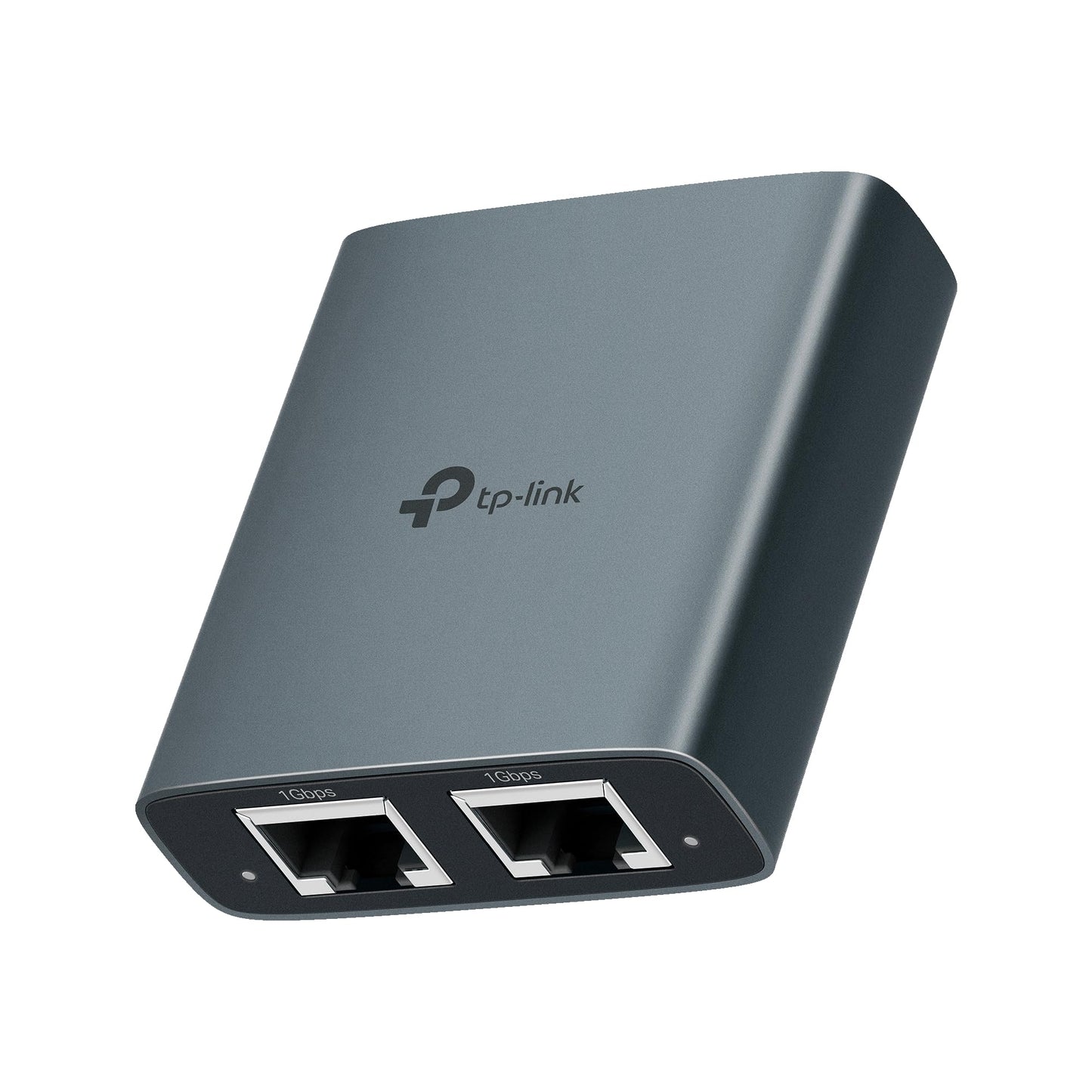 TP-Link Ethernet Splitter 1 to 2, 1000 Mbps High Speed Dual-Port Internet Splitter, Compatible w/ Cat8/7/6/5e/5, USB-C & Ethernet Cables Included
