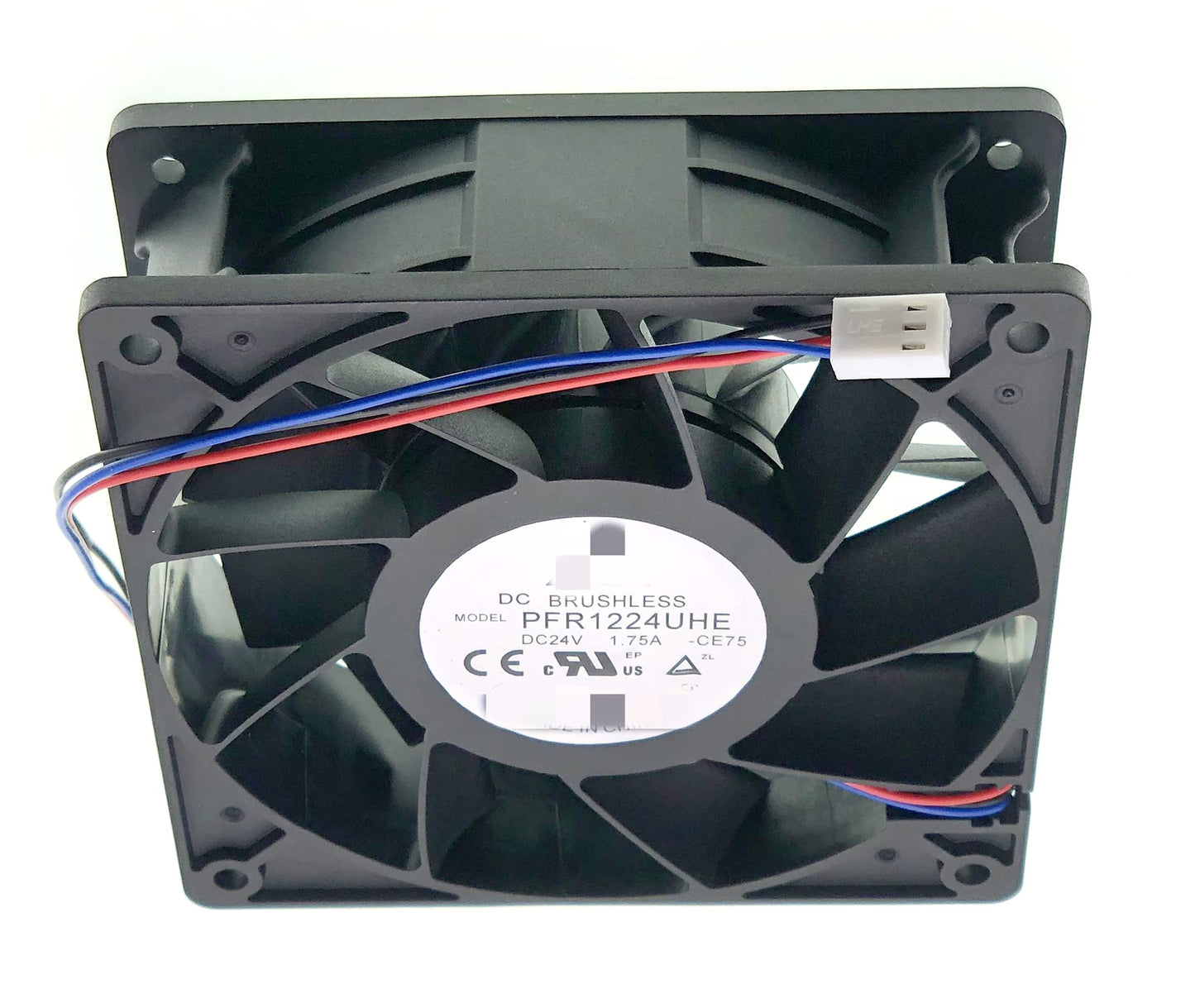 New Cooling Fan for PFR1224UHE-CE75 12038 DC 24V 1.75A 3-Wire Size: 120X120X38mm
