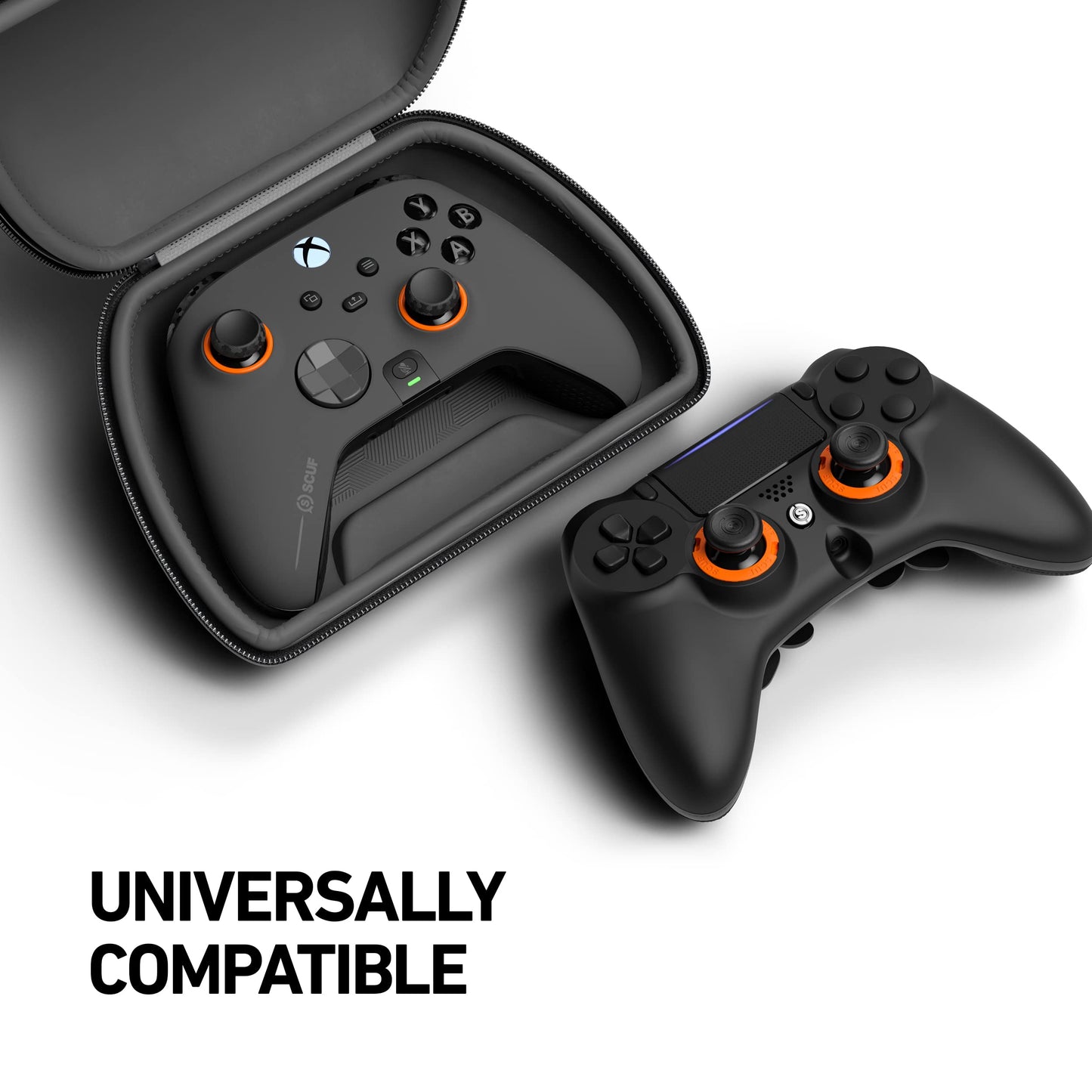 SCUF Universal Controller Protection Case - Travel Storage - Compatible With Xbox One, Xbox Series X, S, PS4, PS5, Xbox One, Nintendo Switch - Light