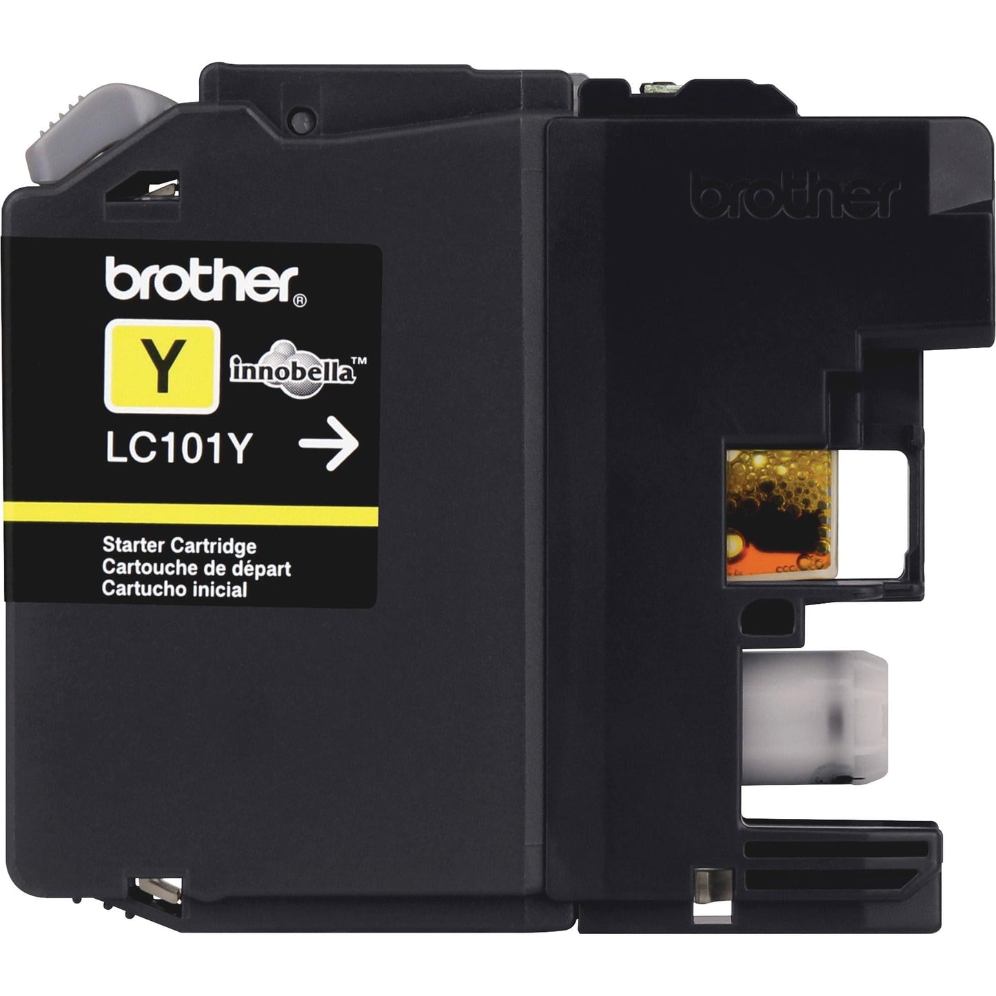 Brother Printer LC101Y Yellow Ink Cartridge