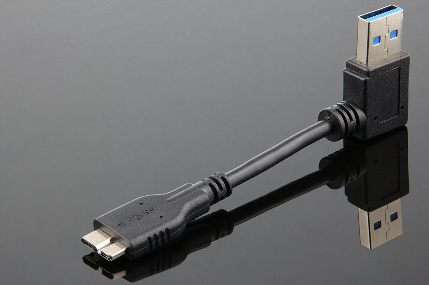 UCEC USB 3.0 Hard Drive Cable A to Micro B High Speed Upto 4.8 Gbps Data Transfer Cable for Portable External Hard Drive, Camera and More, External