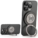 Planetary Gear Fidget Grip for MagSafe, Kinetic Art EDC Gadget, Mechanical Ring Stand with ASMR Clicks, Cool Tech Gift for iPhone 17-12 Series