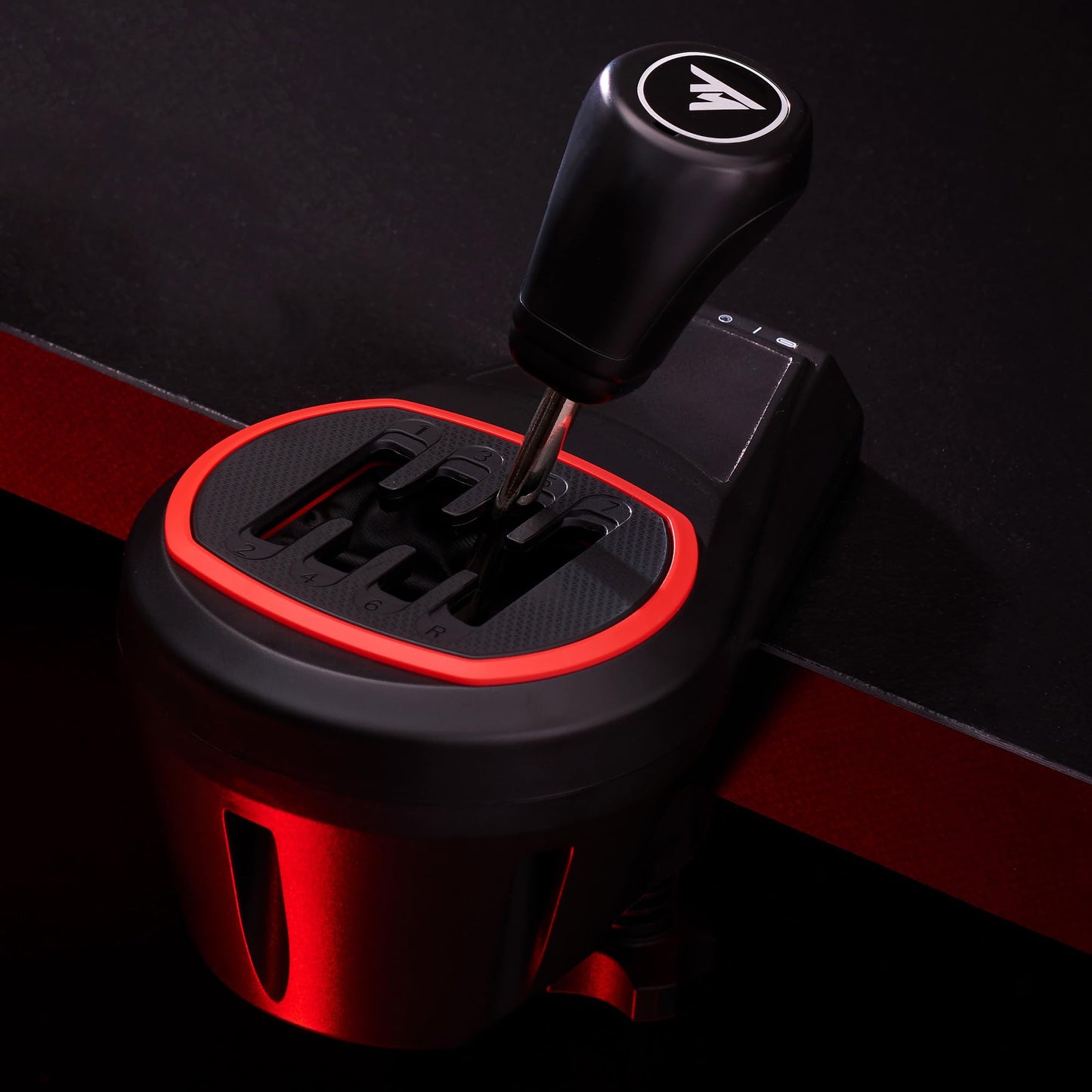 Thrustmaster TH8S Shifter Add-On for PS5, PS4, Xbox Series X|S, One, and PC - Sim Racing Gear with H-Pattern Shifter Plate, Compatible with Racing