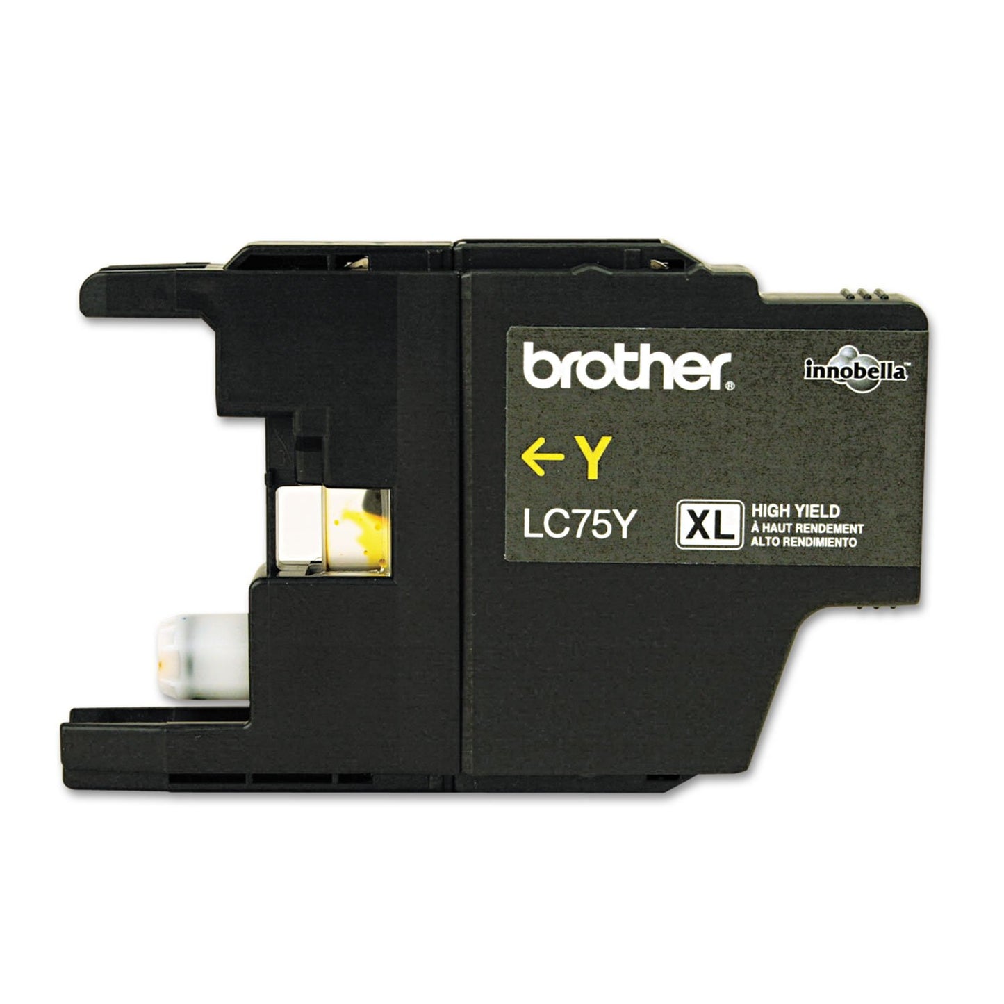 Brother Printer LC75Y High Yield (XL Series) Yellow Cartridge Ink